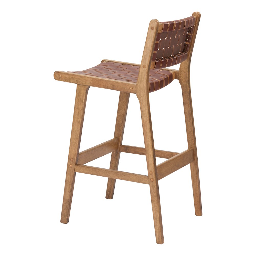 Feder Barstool (Set of 2) Brown. Picture 8