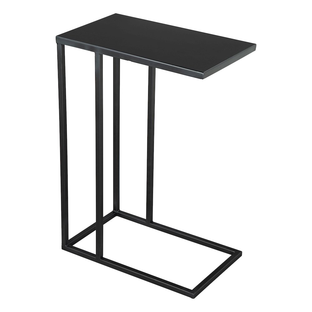 Atom Side Table Black. Picture 1
