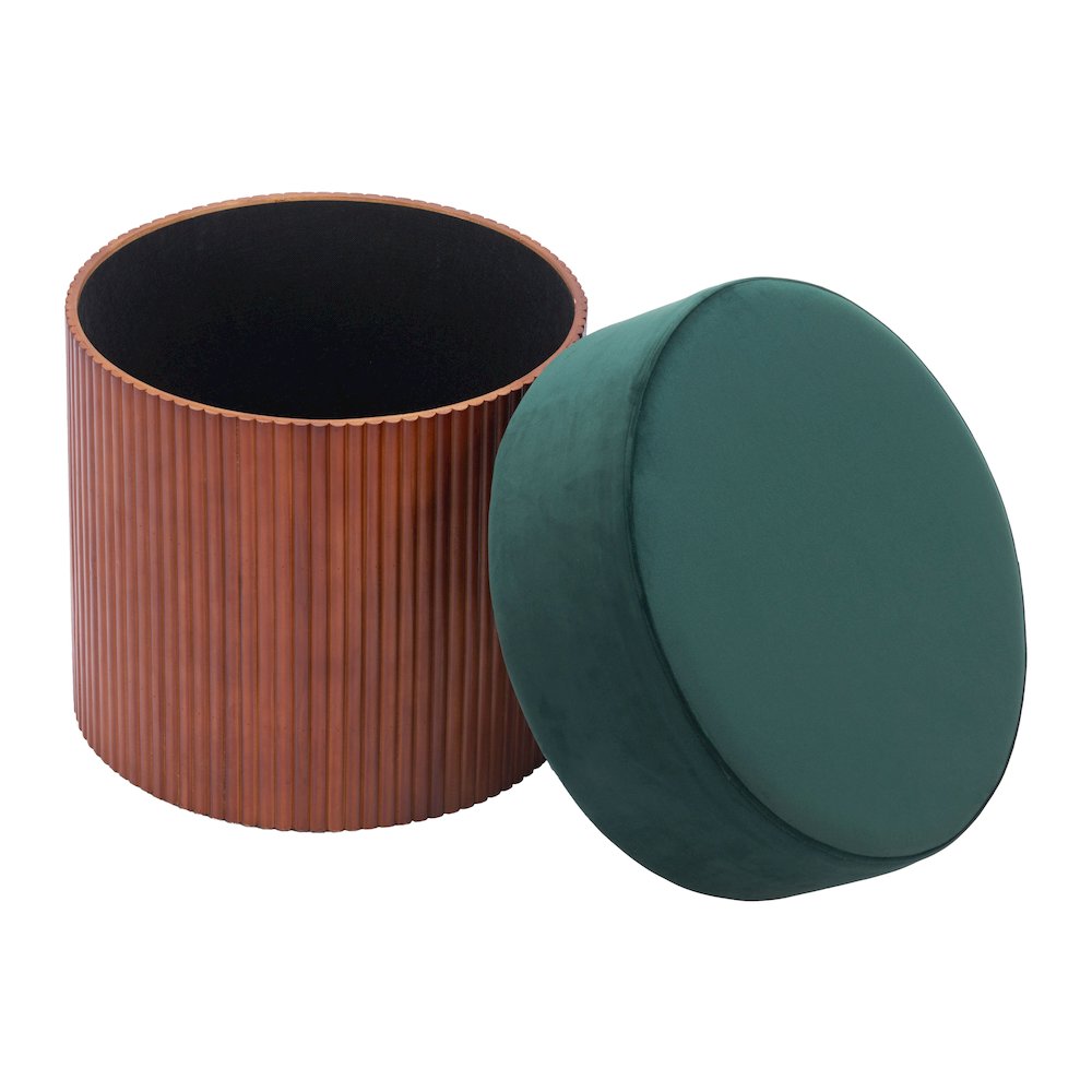 Boto Storage Ottoman Green. Picture 10