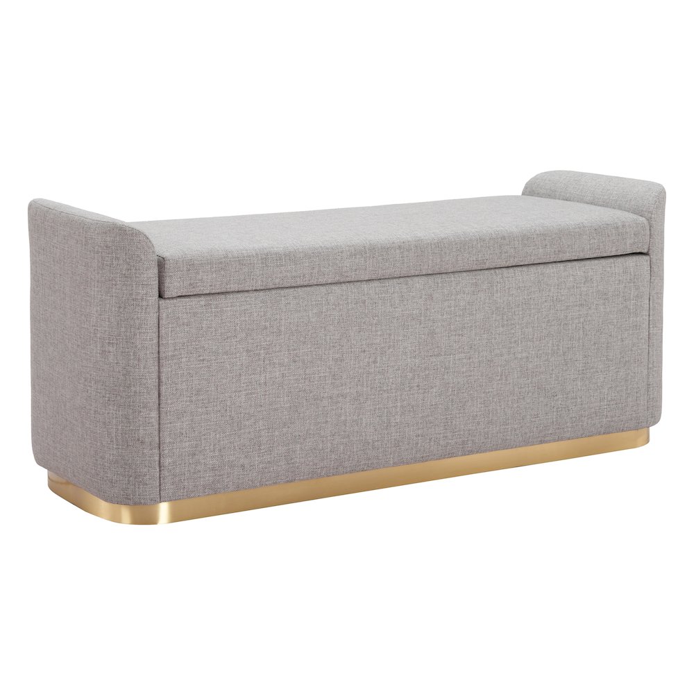 Dobo Storage Bench Gray. Picture 6