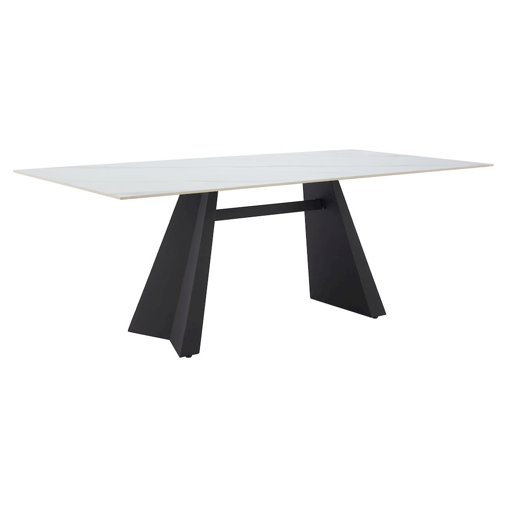 Inky Dining Table White. Picture 6