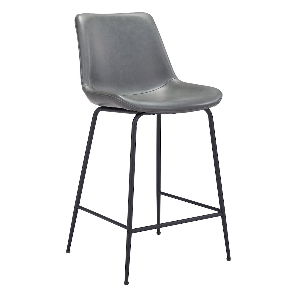 Byron Counter Stool Gray. Picture 6