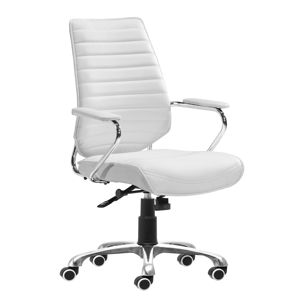 Enterprise Low Back Office Chair White. Picture 6