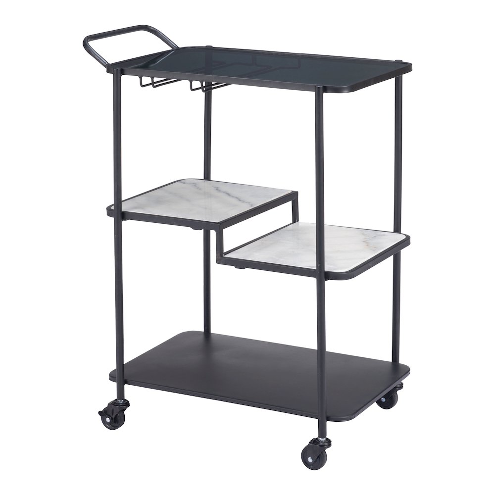 Constanza Bar Cart Black. Picture 6