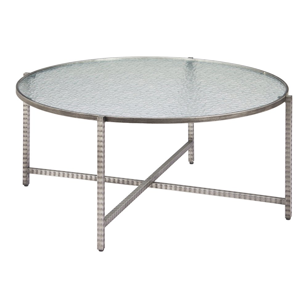 Vetro Coffee Table Silver. Picture 6