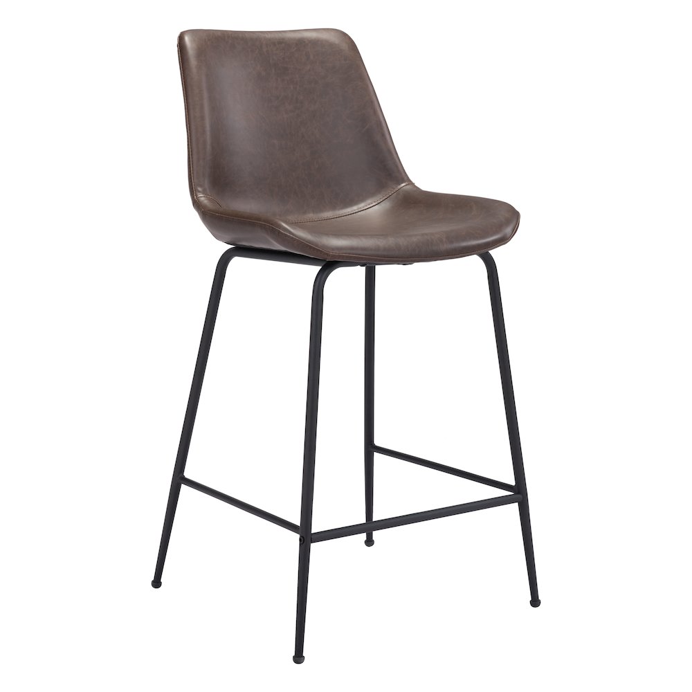 Byron Counter Stool Brown. Picture 6