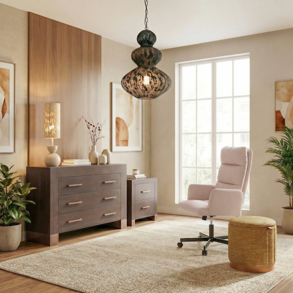 Sable Office Chair Ivory. Picture 3