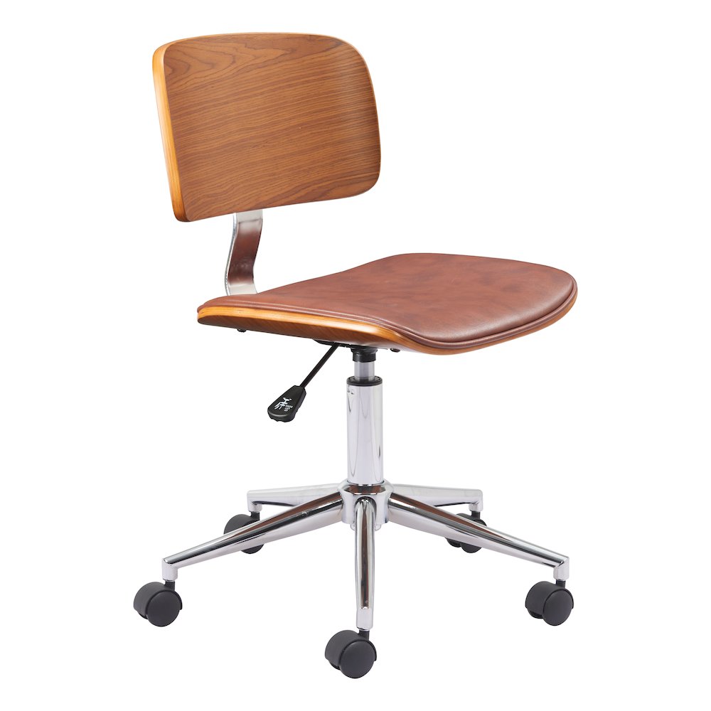 Duravel Office Chair Brown. Picture 6