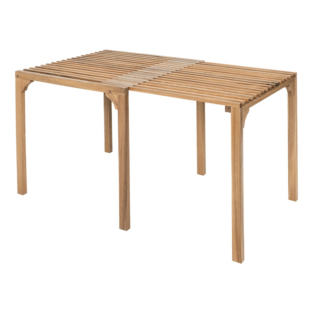 Riviera Extendable Dining Table Natural. Picture 6