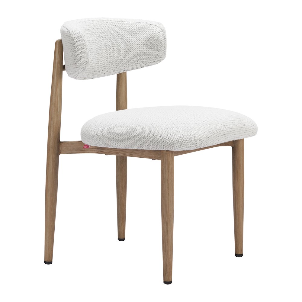 Bege Dining Chair White. Picture 6