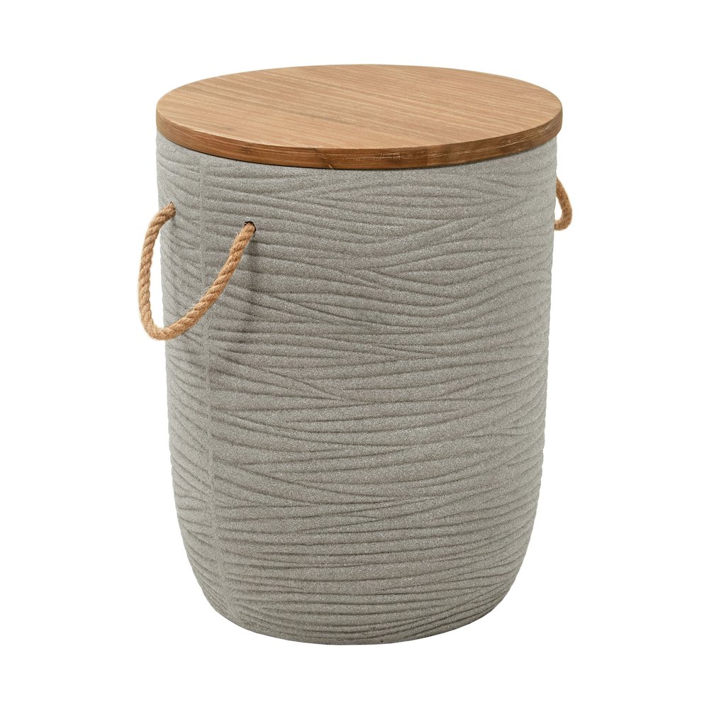 Biban Side Table Natural & Gray. Picture 6