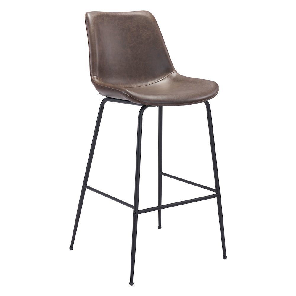 Byron Barstool Brown. Picture 6