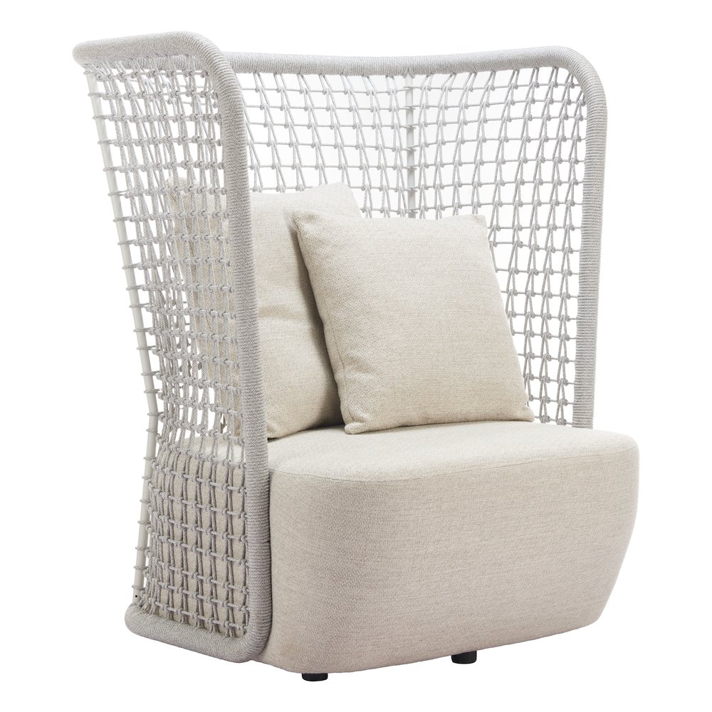 Hudu Accent Chair Beige. Picture 6