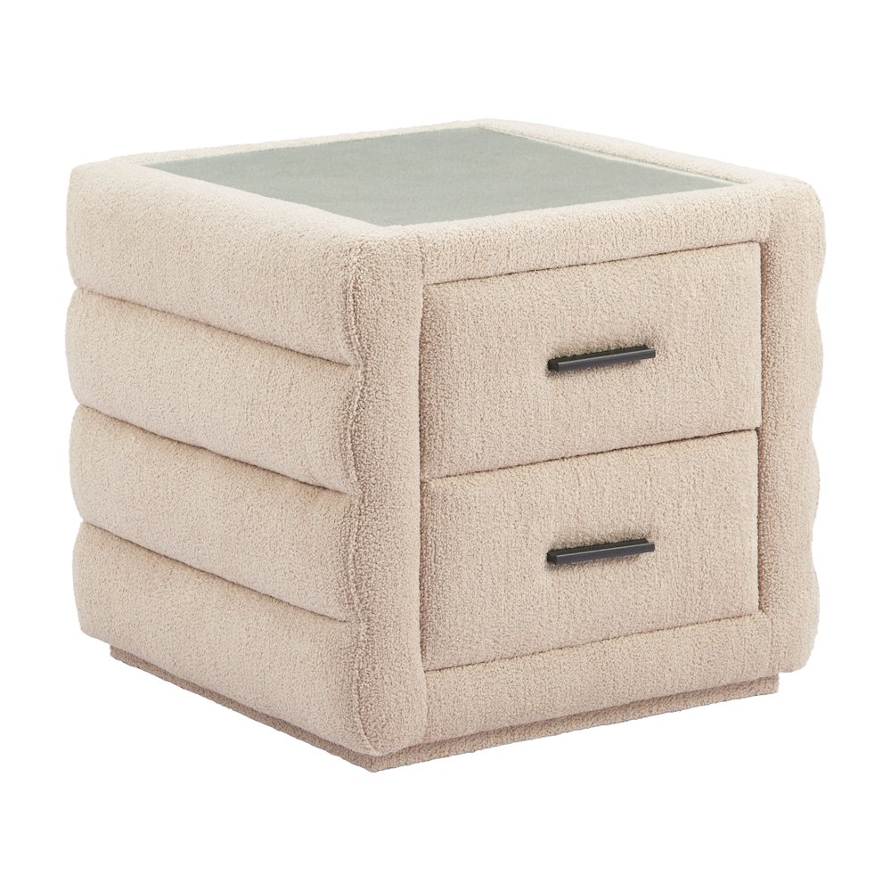 Soffice Nightstand Beige. Picture 6