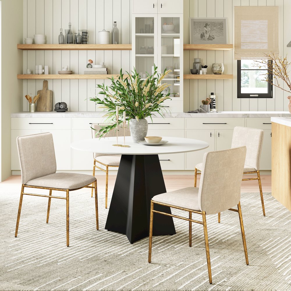 Izar Dining Table White. Picture 9