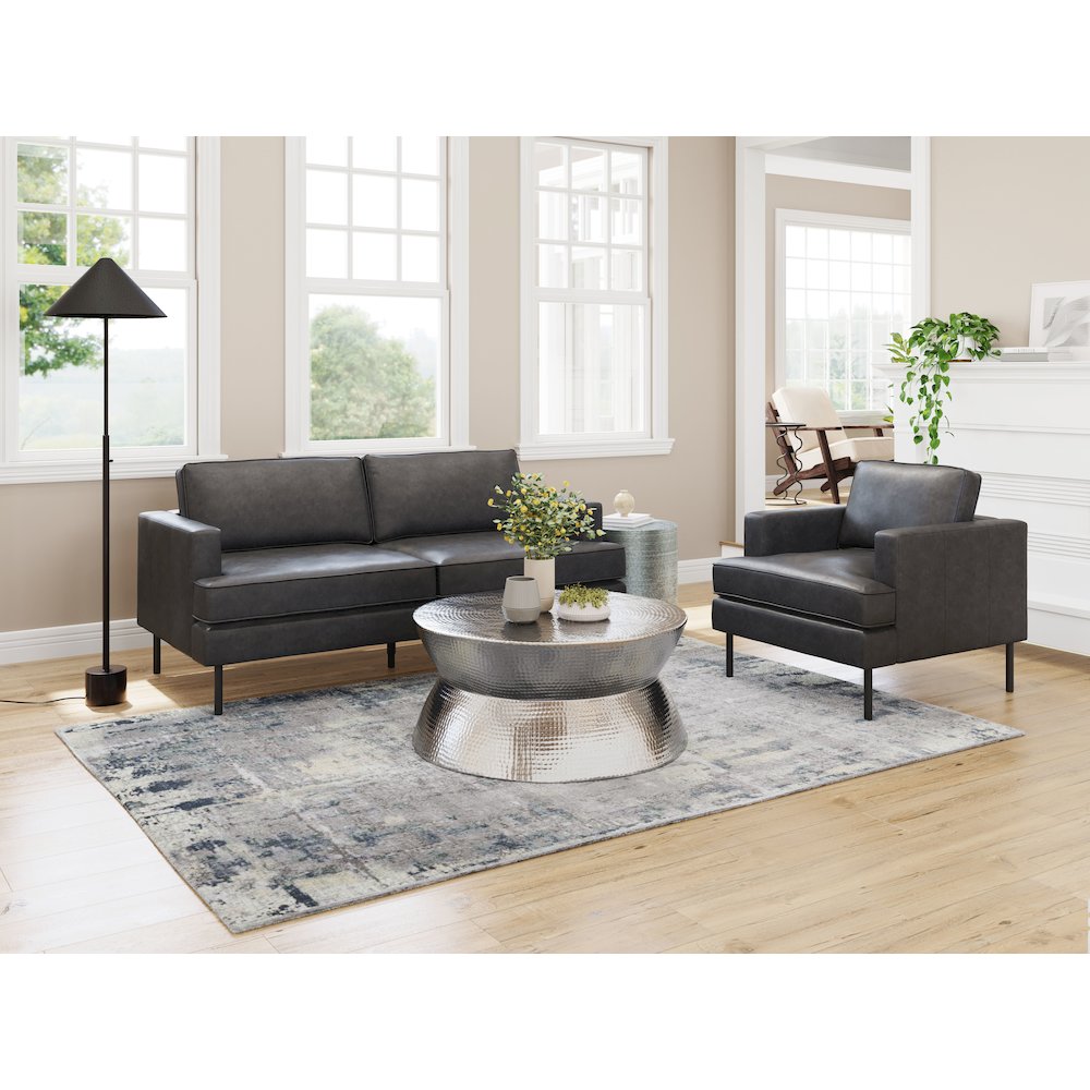 Decade Armchair Vintage Gray. Picture 9