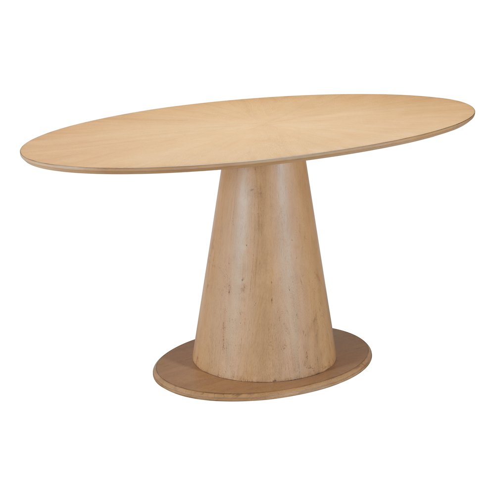 Disque Dining Table Natural. Picture 6