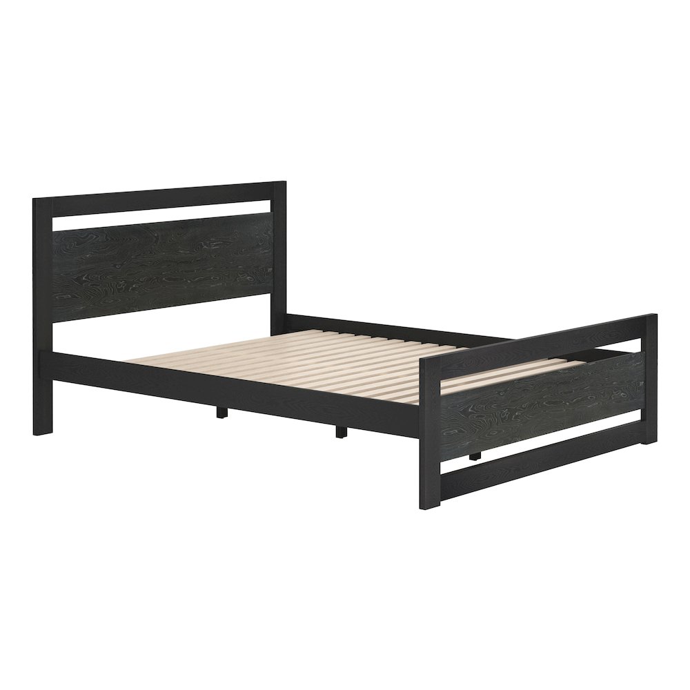 Repos Queen Bed Black. Picture 6