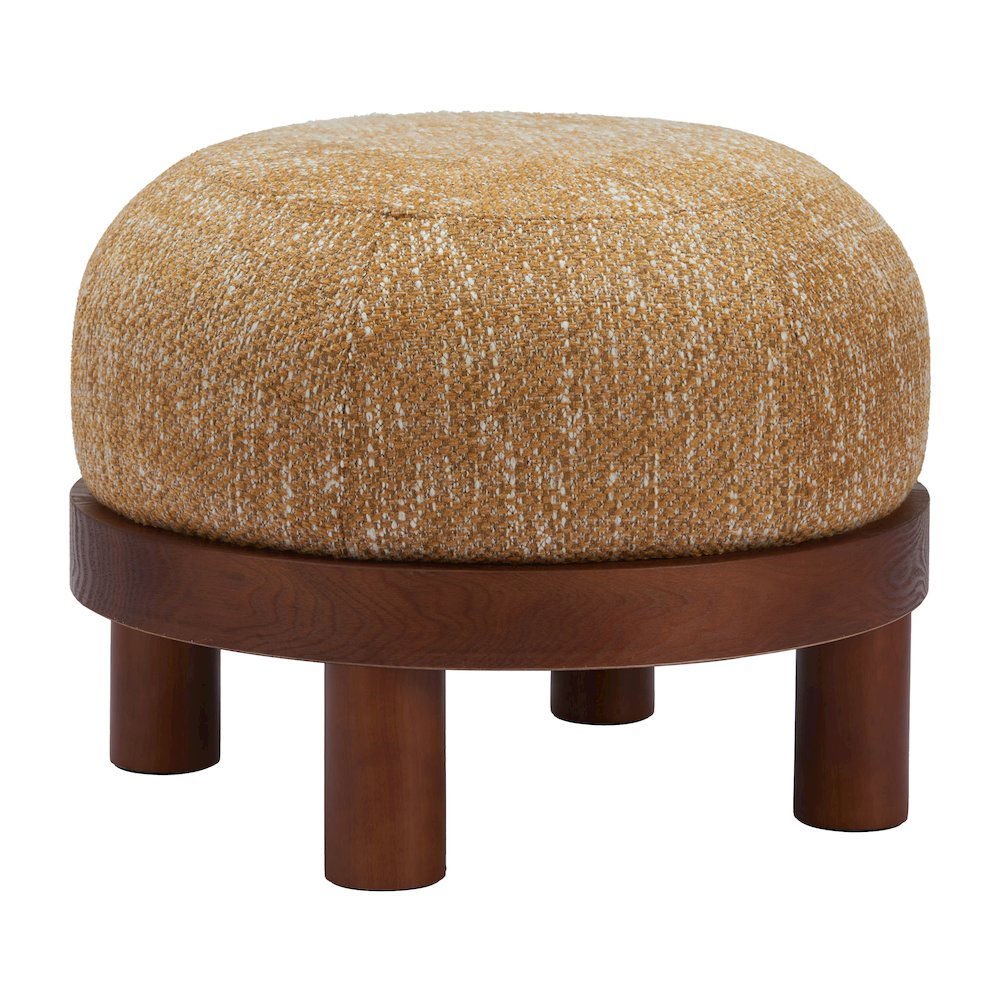 Gome Ottoman Oat Yellow. Picture 6