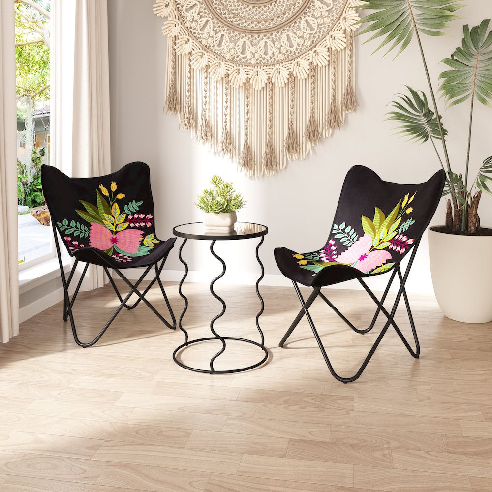 Bastia Side Table Black. Picture 8
