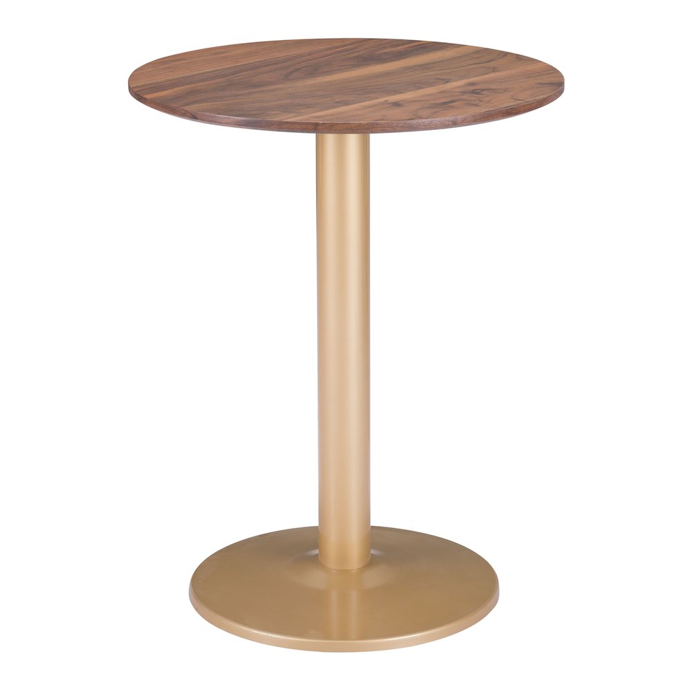 Alto Bistro Table Brown & Gold. Picture 6