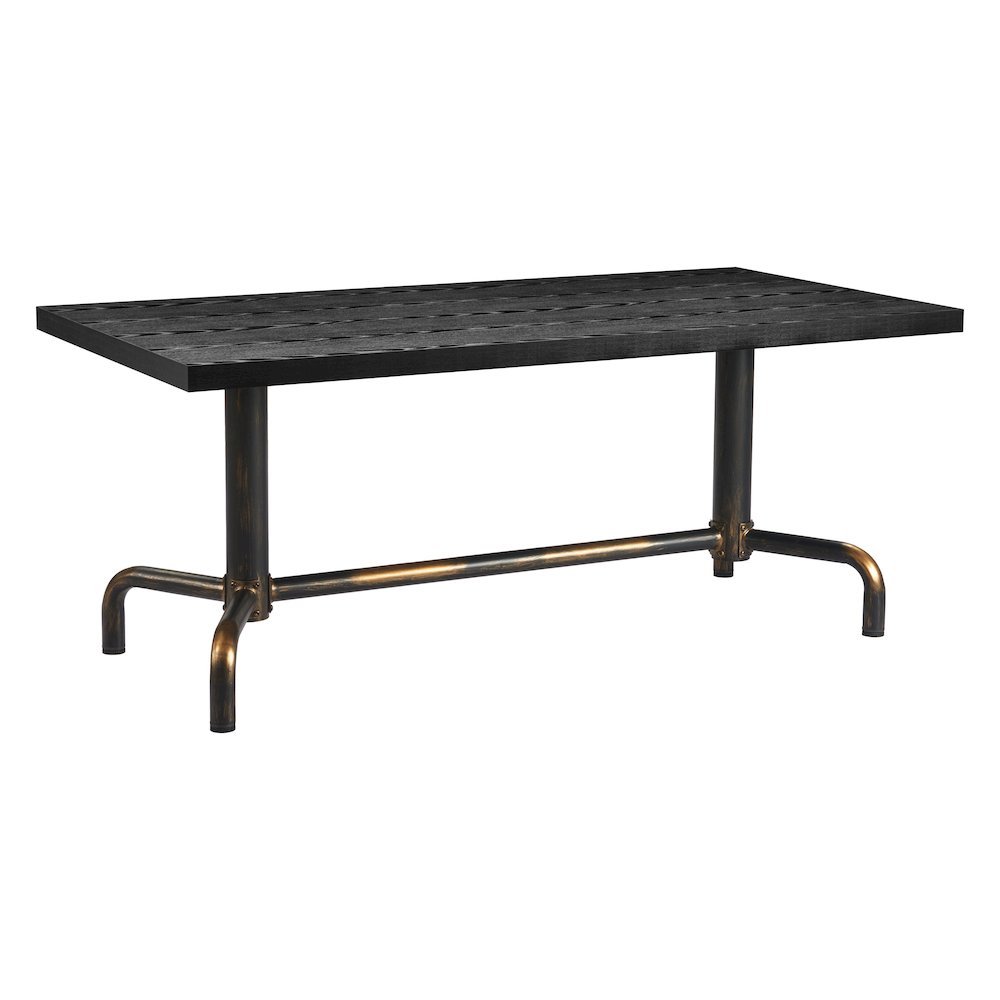 Neum Dining Table Black. Picture 6