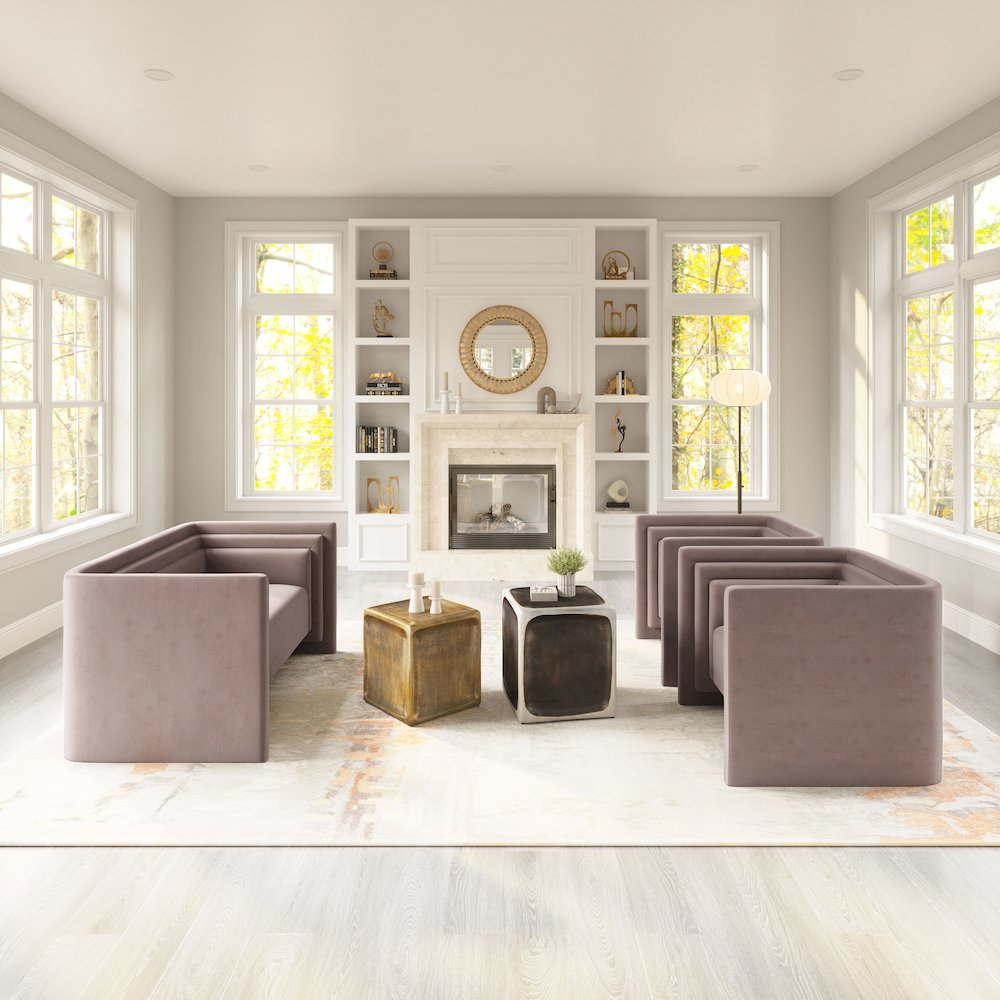 Brics Side Table Set (2-Piece) Multicolor. Picture 11