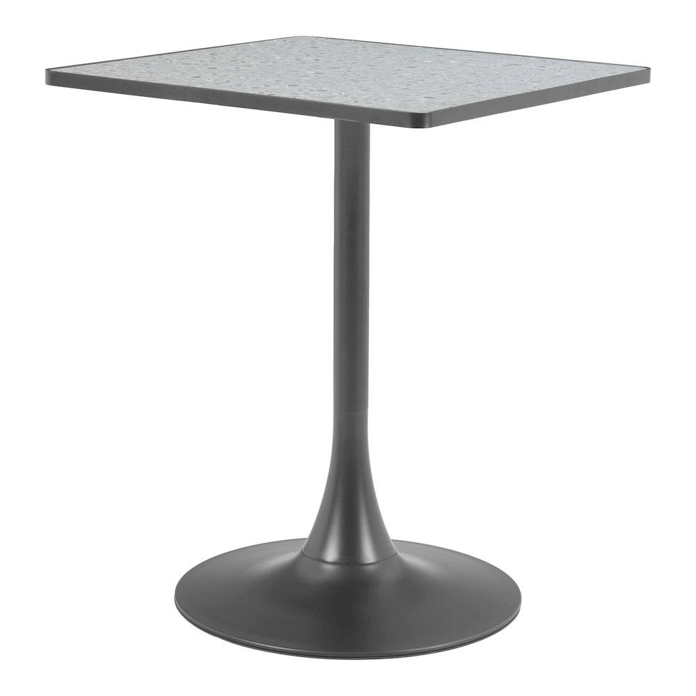Spot Bistro Table Gray & Black. Picture 6