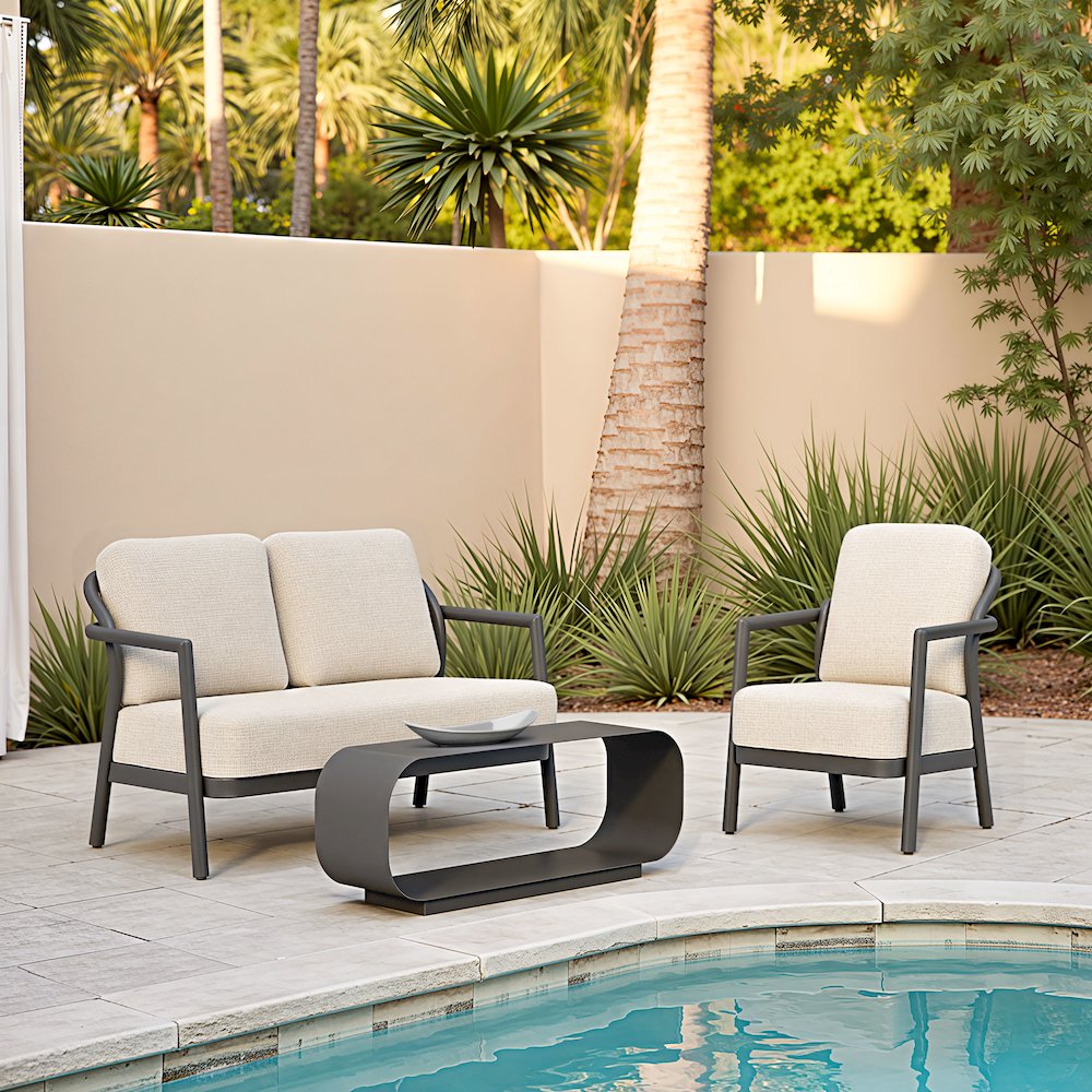 Rein Loveseat Beige. Picture 9