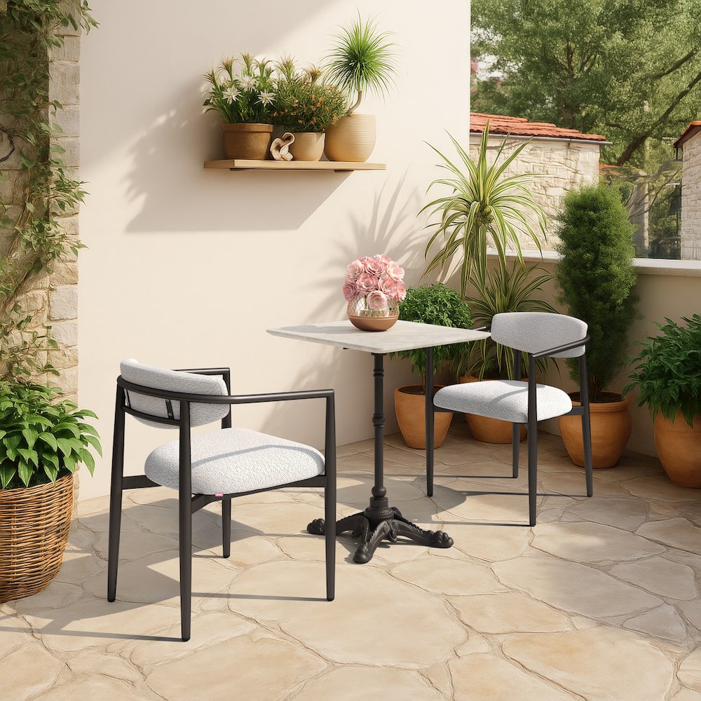 Midori Dining Chair White. Picture 9