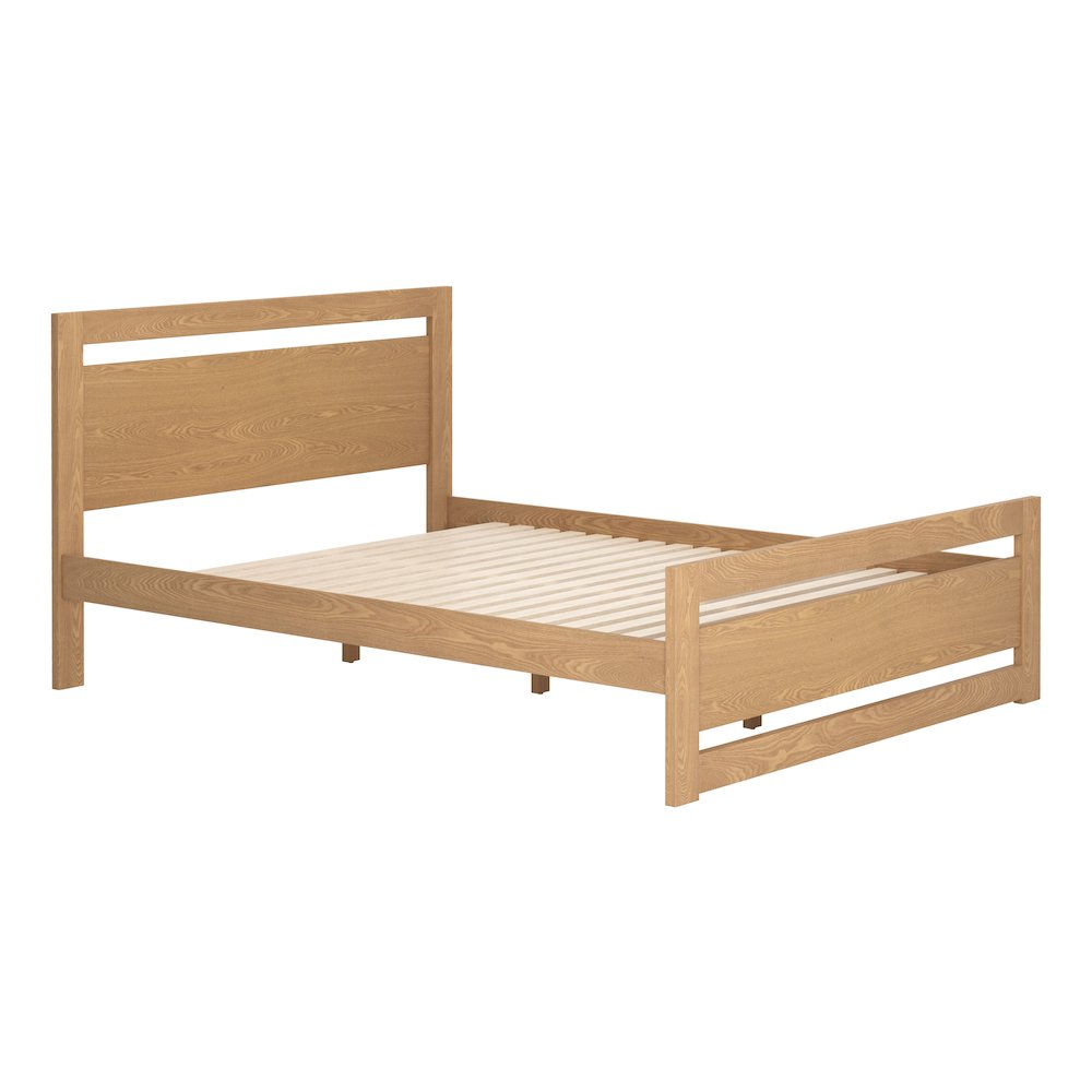 Repos Queen Bed Brown. Picture 6