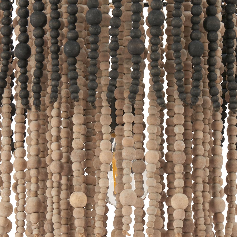 Bizu Ceiling Lamp Black & Beige. Picture 9