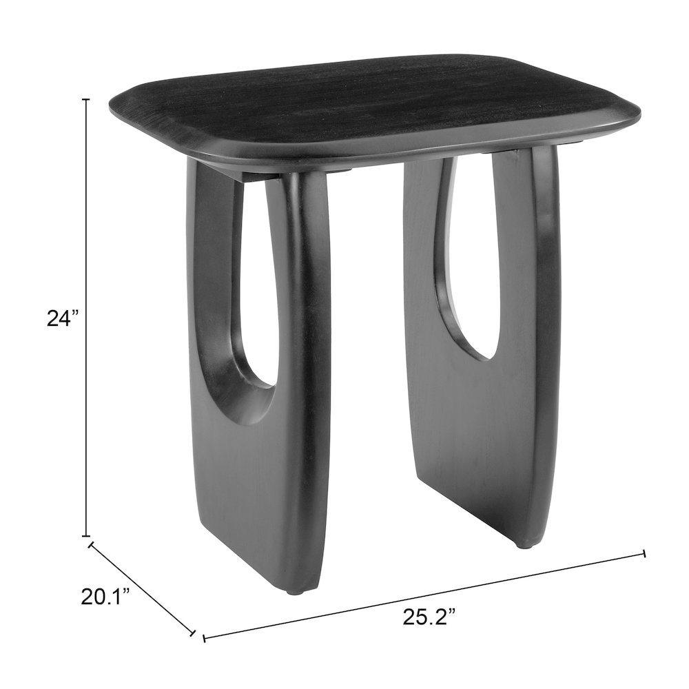 Arasan Accent Table Black. Picture 7