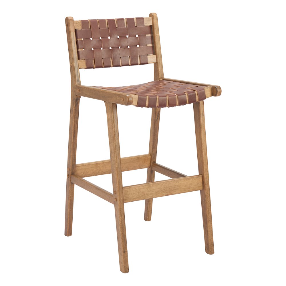 Feder Barstool (Set of 2) Brown. Picture 9