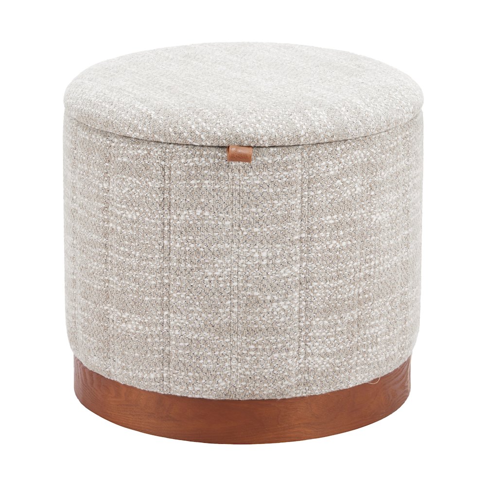 Fije Storage Ottoman Gray. Picture 3