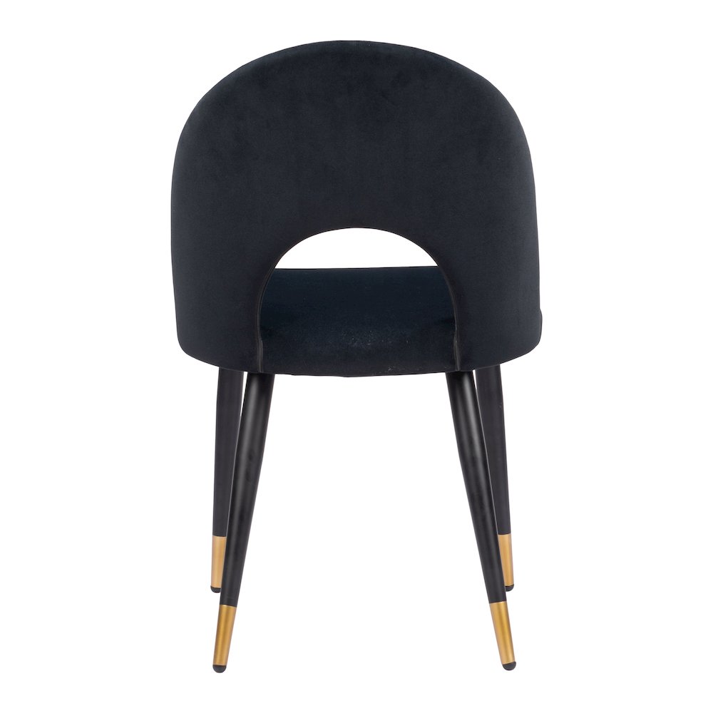 Menlo Dining Chair (Set of 2) Black. Picture 4