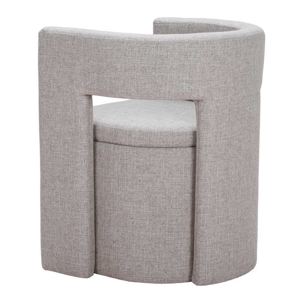 Papua Dining Chair Gray. Picture 5