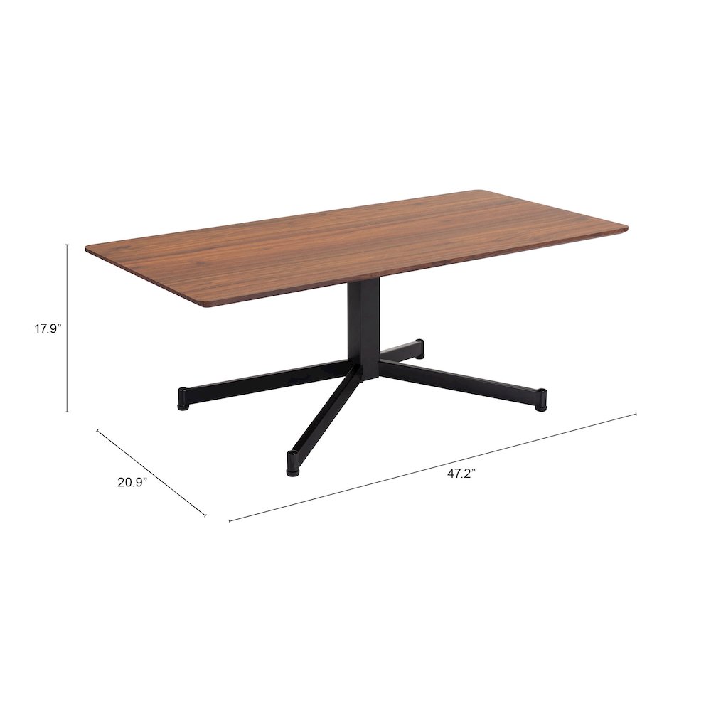 Mazzy Coffee Table Brown. Picture 7