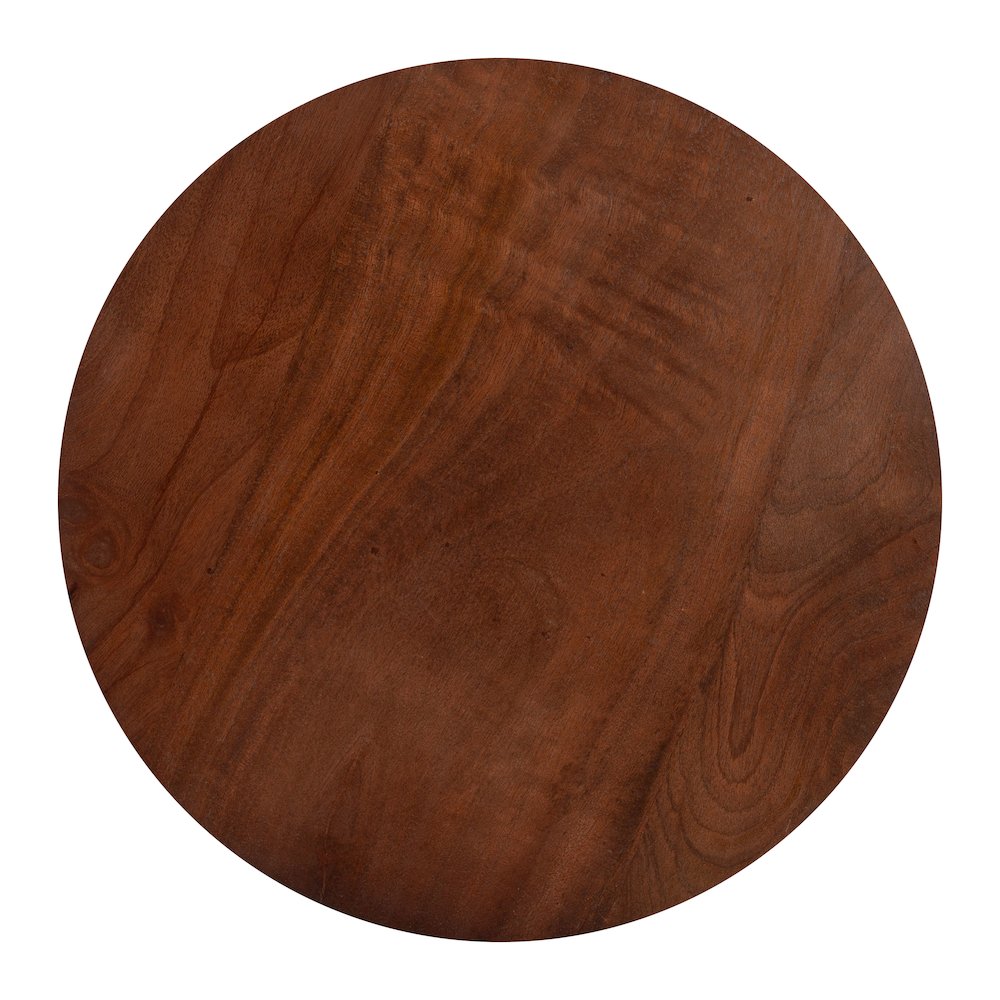 Stuk Side Table Brown & White. Picture 5