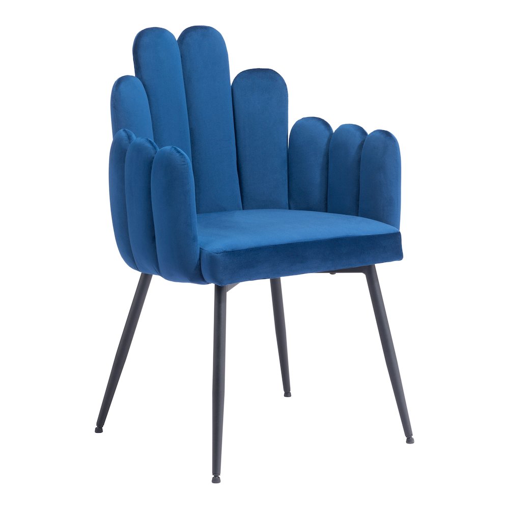 Noosa Dining Chair (Set of 2) Navy Blue. Picture 1
