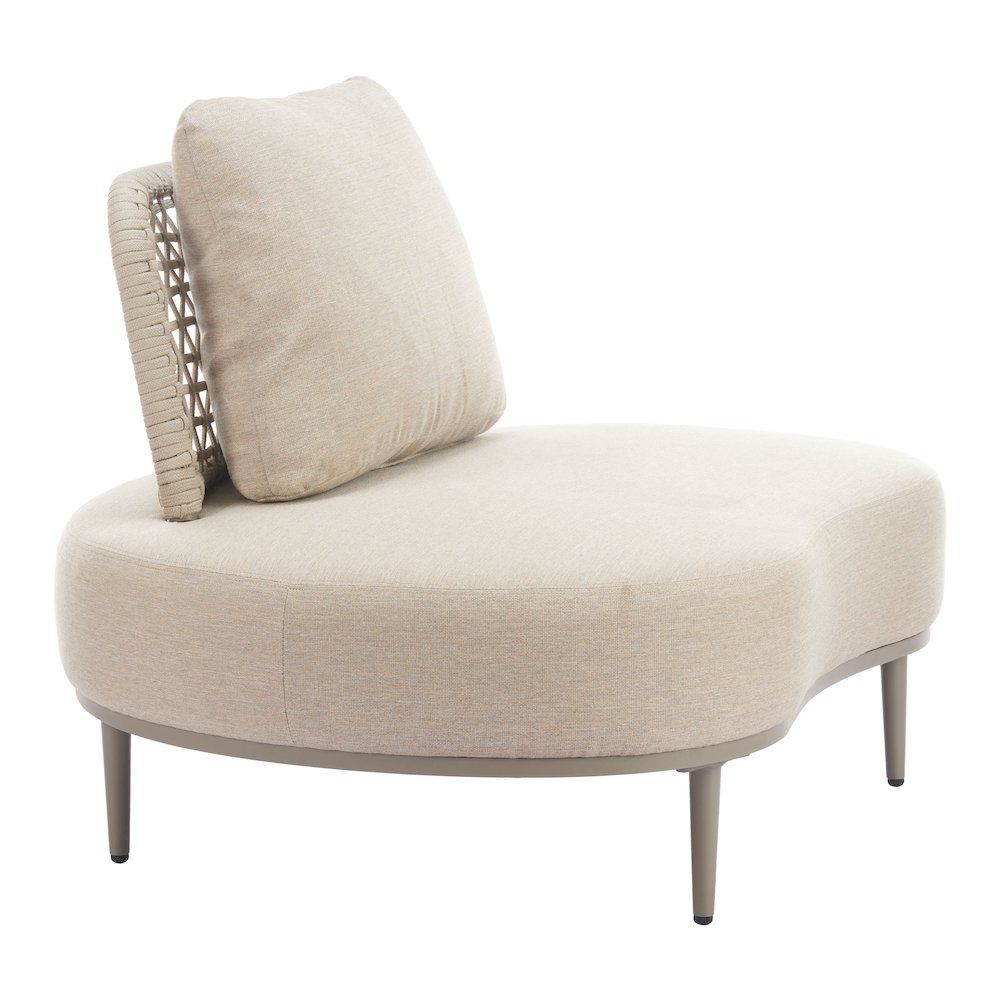 Ruhe Accent Chair Beige. Picture 13