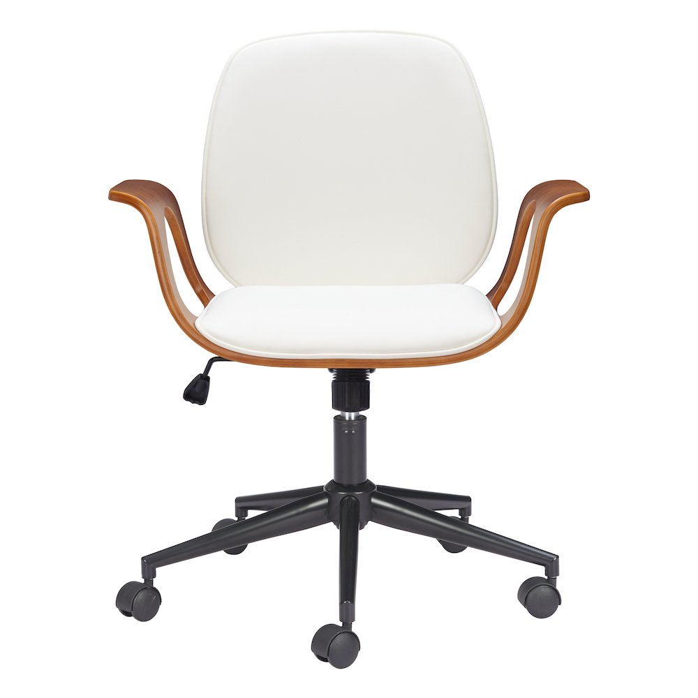 Ali Office Chair White. Picture 3