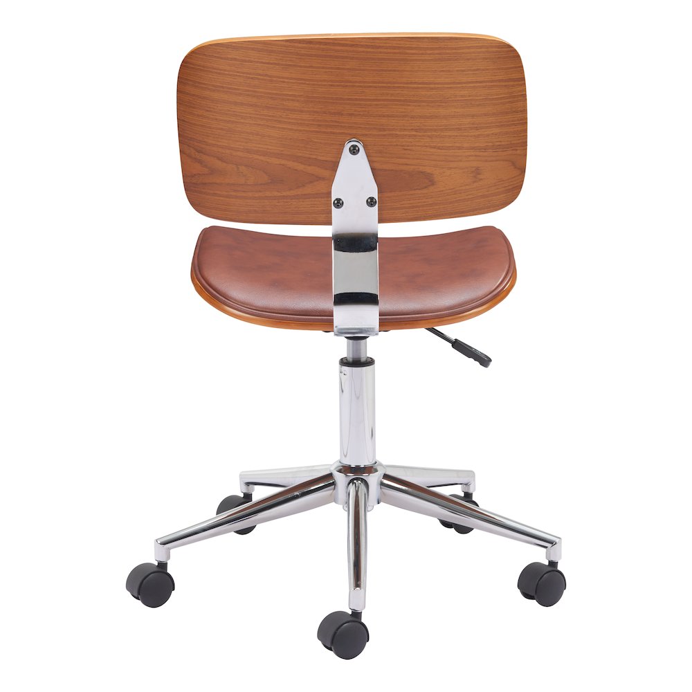 Duravel Office Chair Brown. Picture 4