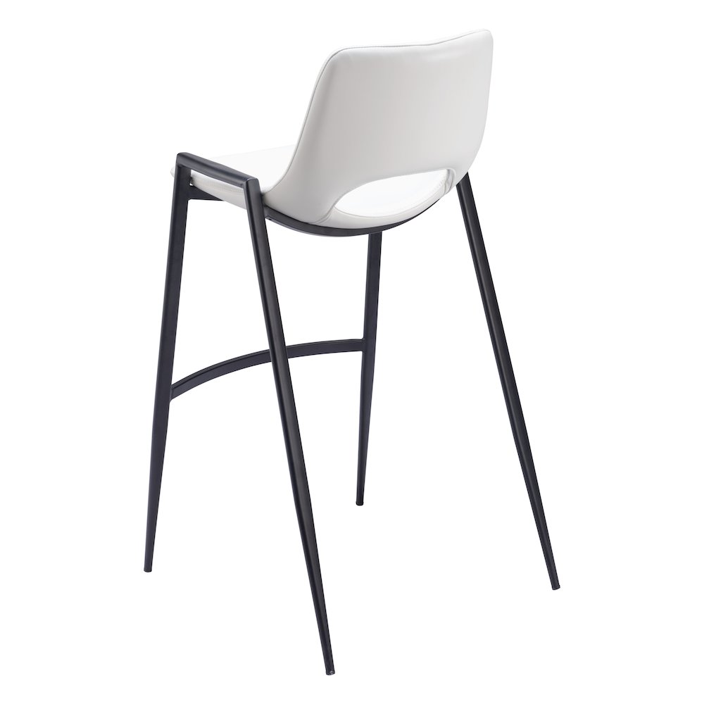 Desi Barstool (Set of 2) White. Picture 5