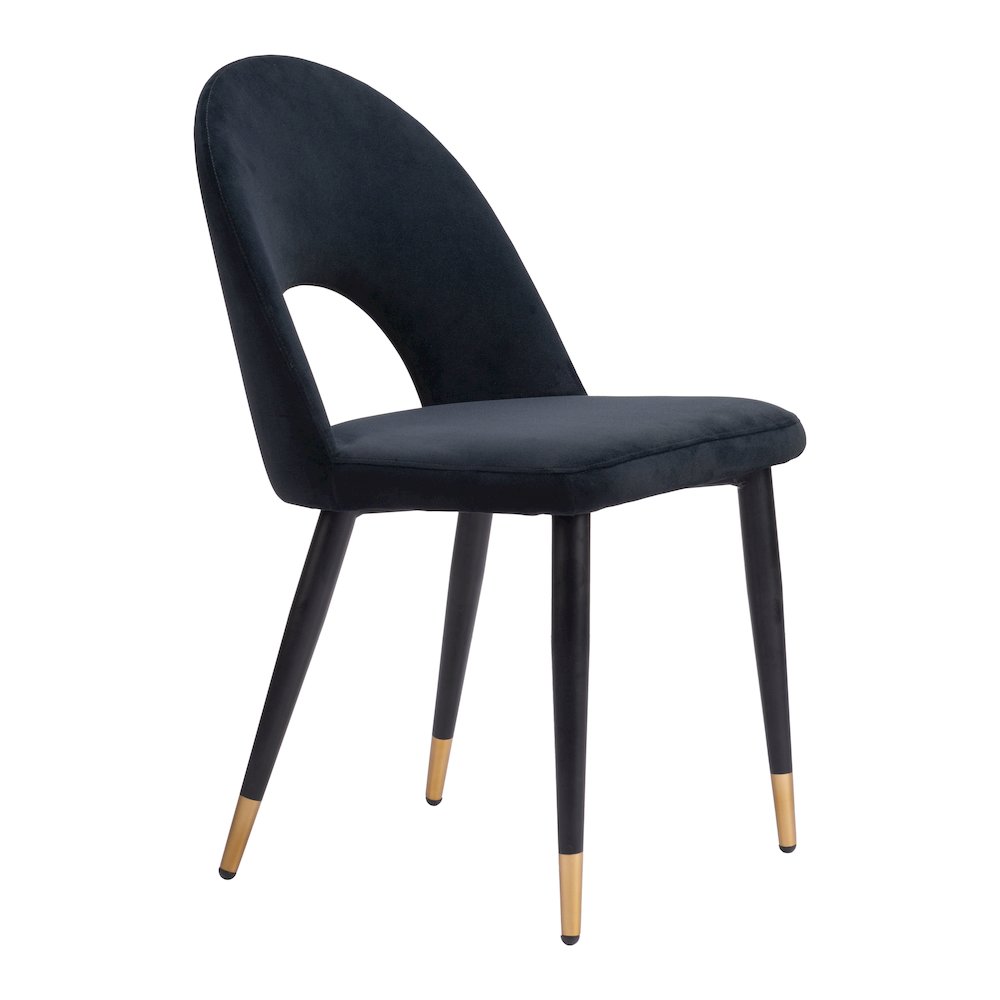 Menlo Dining Chair (Set of 2) Black. Picture 10