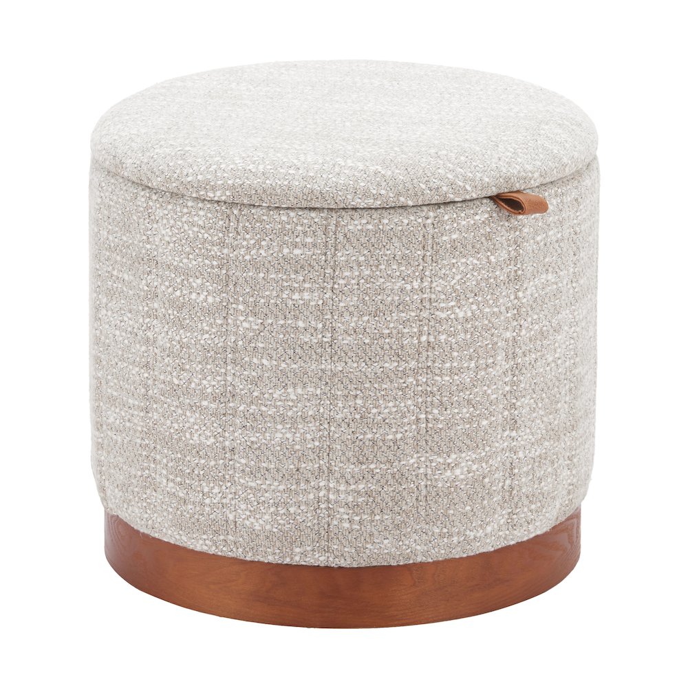Fije Storage Ottoman Gray. Picture 5