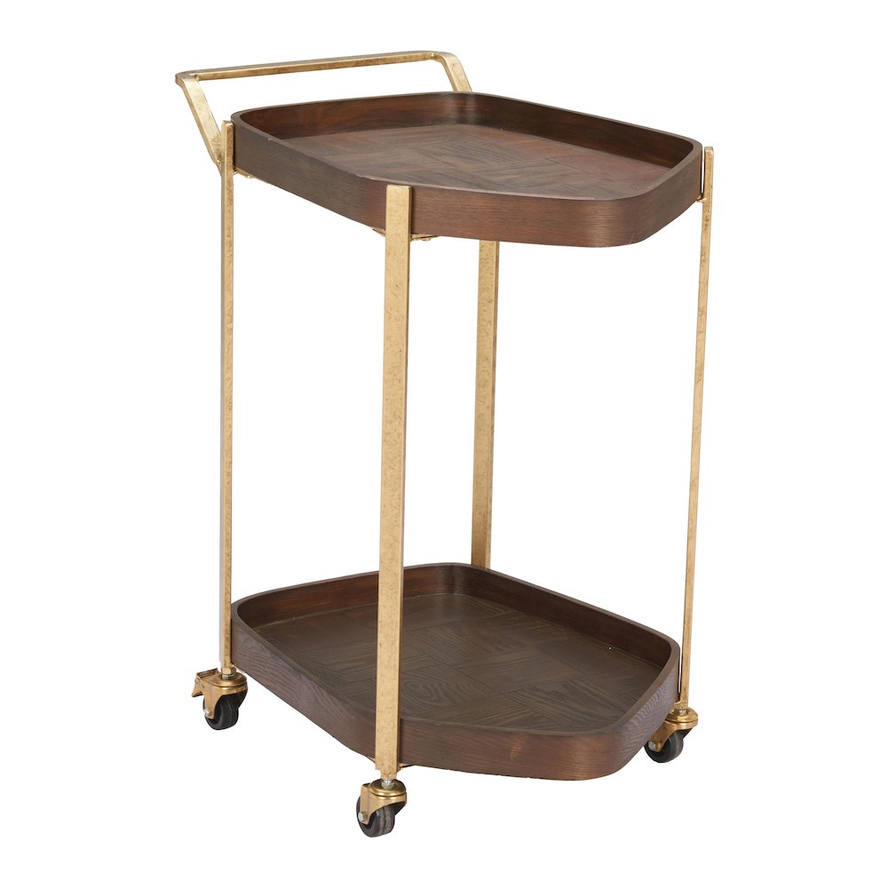 Stela Bar Cart Walnut. Picture 9