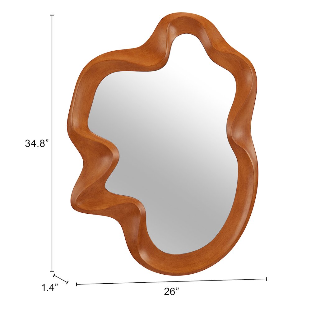 Foz Mirror Brown. Picture 5