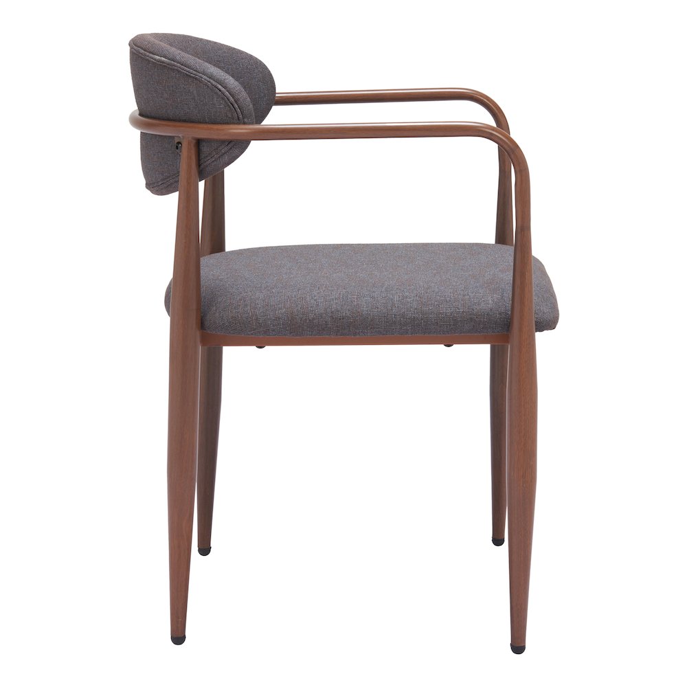 Zens Dining Chair (Set of 2) Truffle Gray. Picture 2