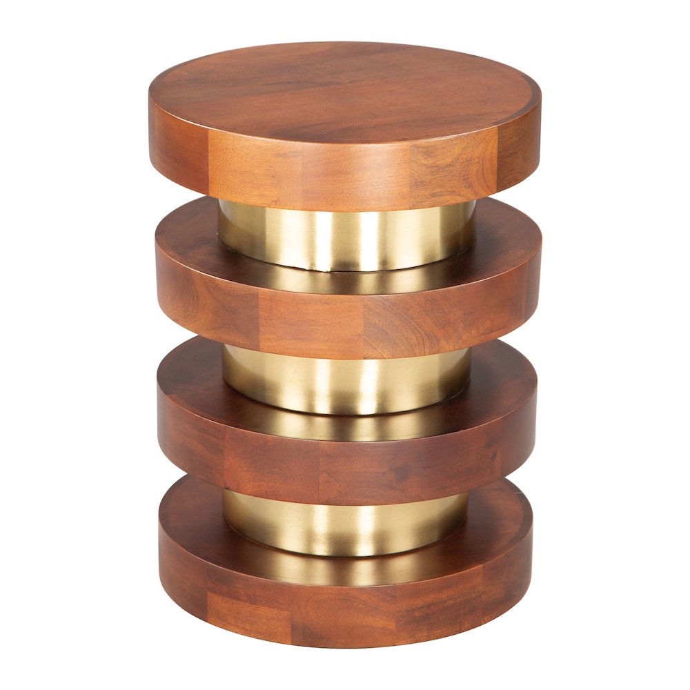 Marigot Side Table Walnut. Picture 3